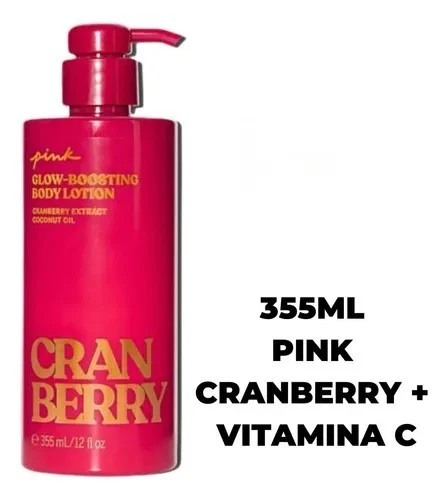 Loción corporal Pink Cramberry Glow Boost nueva 355 ml Foto 2 de 3
