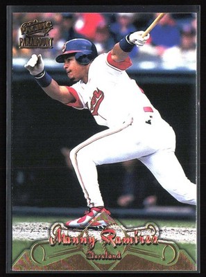 1998 Pacific Paramount #40 Manny Ramirez Gold Foil