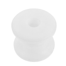 White Nylon Boat Anchor Roller Heavy Duty Replacement Wheel For Yacht