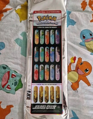 Pokemon Santa Cruz Skatedeck Blind Bag Limited Edition (ungeöffnet, versiegelt)