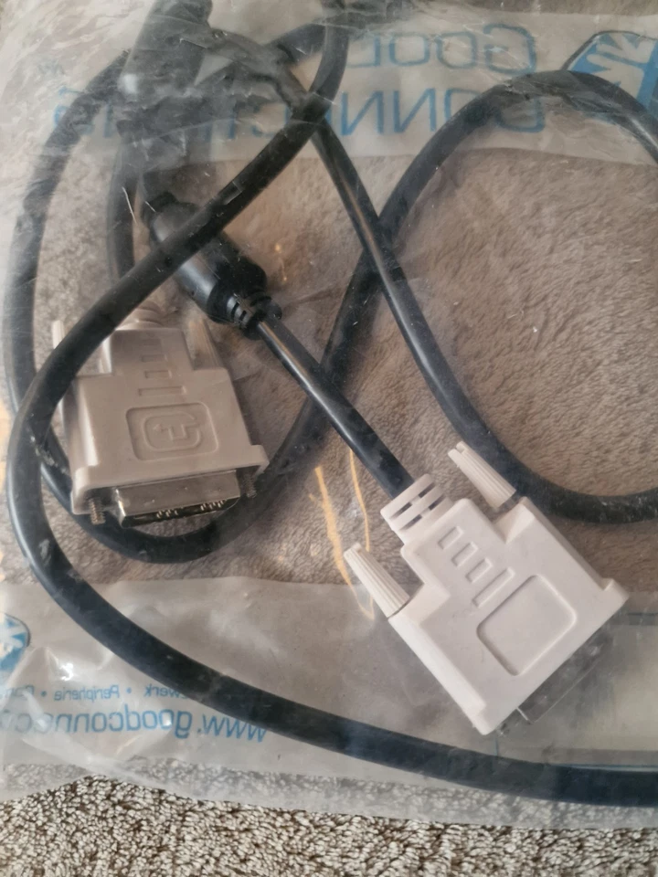 DVI Monitor Kabel Display Screen Cable ca 1,5m - Bild 2 von 2