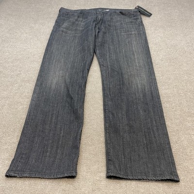Citizens Of Humanity Sid Jeans Mens 42x34 Gray Straight Denim USA Baggy New