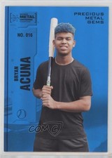 2022 Skybox Metal Universe Champions PMG Blue 45/50 Bryan Acuna #016 g9x