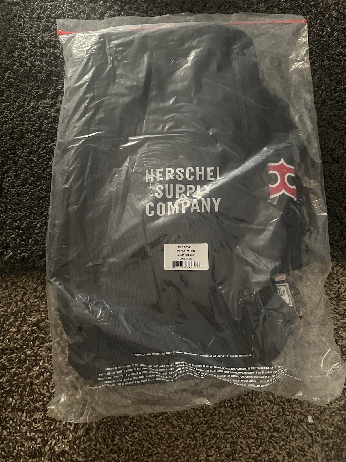 Herschel Supply Co. Red Sox Duffel Bag