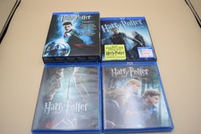 Harry Potter 8 Movie Set Blu Ray Lot Sorcerer's Stone Order Phoenix Goblet Fire