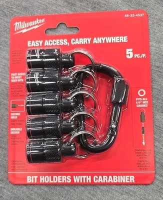 Milwaukee Electric Tools 48-32-4537 Milwaukee Tool 5 Piece Bit Holder With