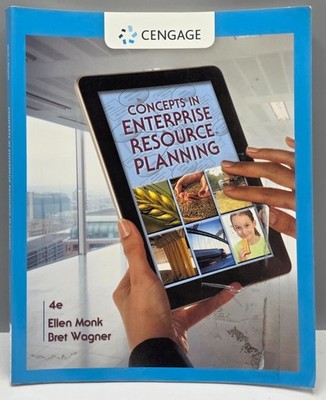 Concepts in Enterprise Resource Planning 4e PB Ellen Monk