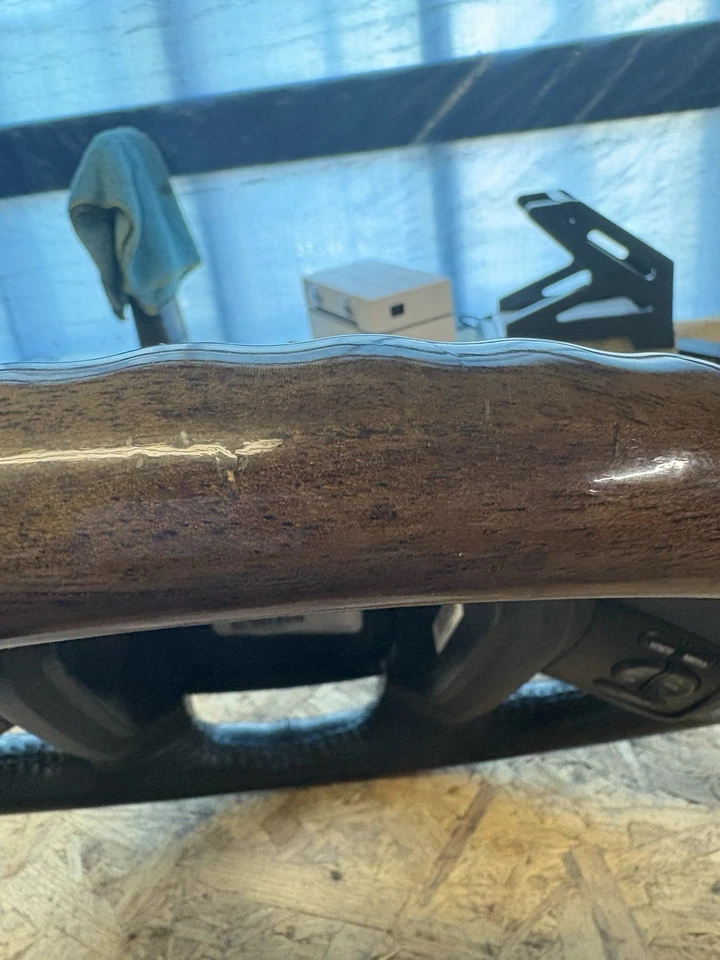 Volante Ford Expedition 2007-2014 o F250 madera y cuero negro Foto 3 de 4