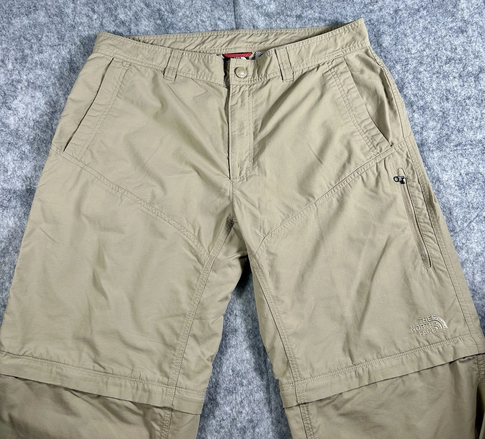 The North Face Pants Men's 34x29 Brown Convertible Paramount Peak Outdoor Hiking