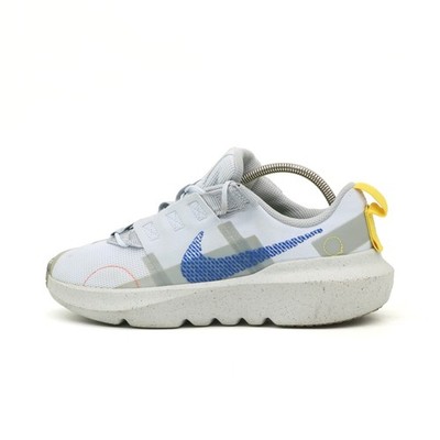 Nike Damen Crater Impact Sneaker Grau Blau Gelb Mesh Materialien Leicht EU 37.5