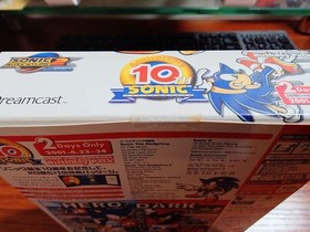 Sega Dreamcast DC Sonic Adventure 2 10th Anniversary Birthday Pack [Unopened]