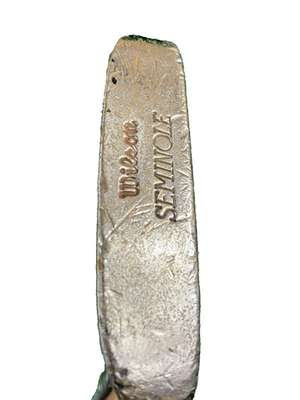 #ad #ad Wilson Seminole Napa Blade Putter RH Steel Shaft 35 Inches Vintage Leather Grip $27.62