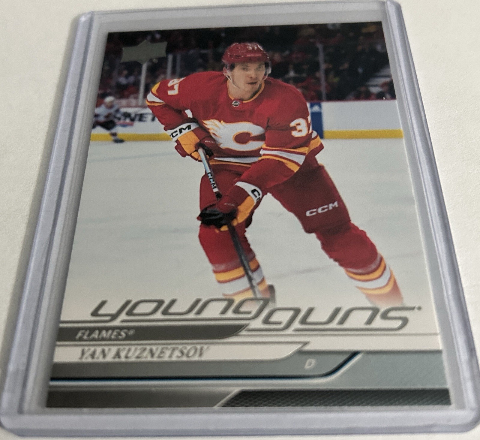 2024-25 Upper Deck Series 1 Yan Kuznetsov Young Guns Rookie #235 Calgary Flames