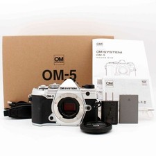 Only 2078 shutter count OLYMPUS OM-5 Body Silver 8013