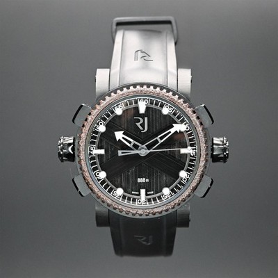 Romain Jerome Titanic DNA Octopus RJTAUDI 46mm Black Dial PVD Steel