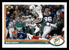 Mark Clayton 1991 Upper Deck #175 Miami Dolphins FOOTBALL *081