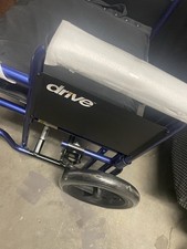 New Manual Wheelchair Lightweight Folding Mobility Chair with Footrests