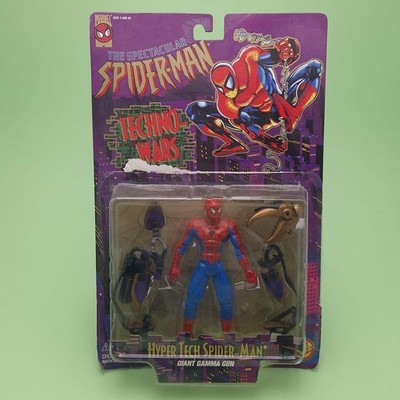 Spider-Man Animated Series   Techno-Wars Hyper Tech Figur Marvel Toybiz 90er