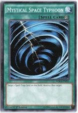 Yugioh - Mystical Space Typhoon WIRA-EN051 1st Edition - Wing Raiders