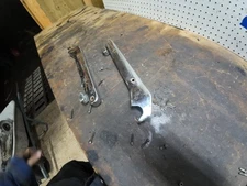 2001 02-05 Kawasaki VN1500 Vulcan Nomad Left Right Rear Fender Support Brackets