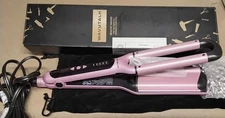 Wavytalk Beach Waves 3 Barrel Curling Iron Pink