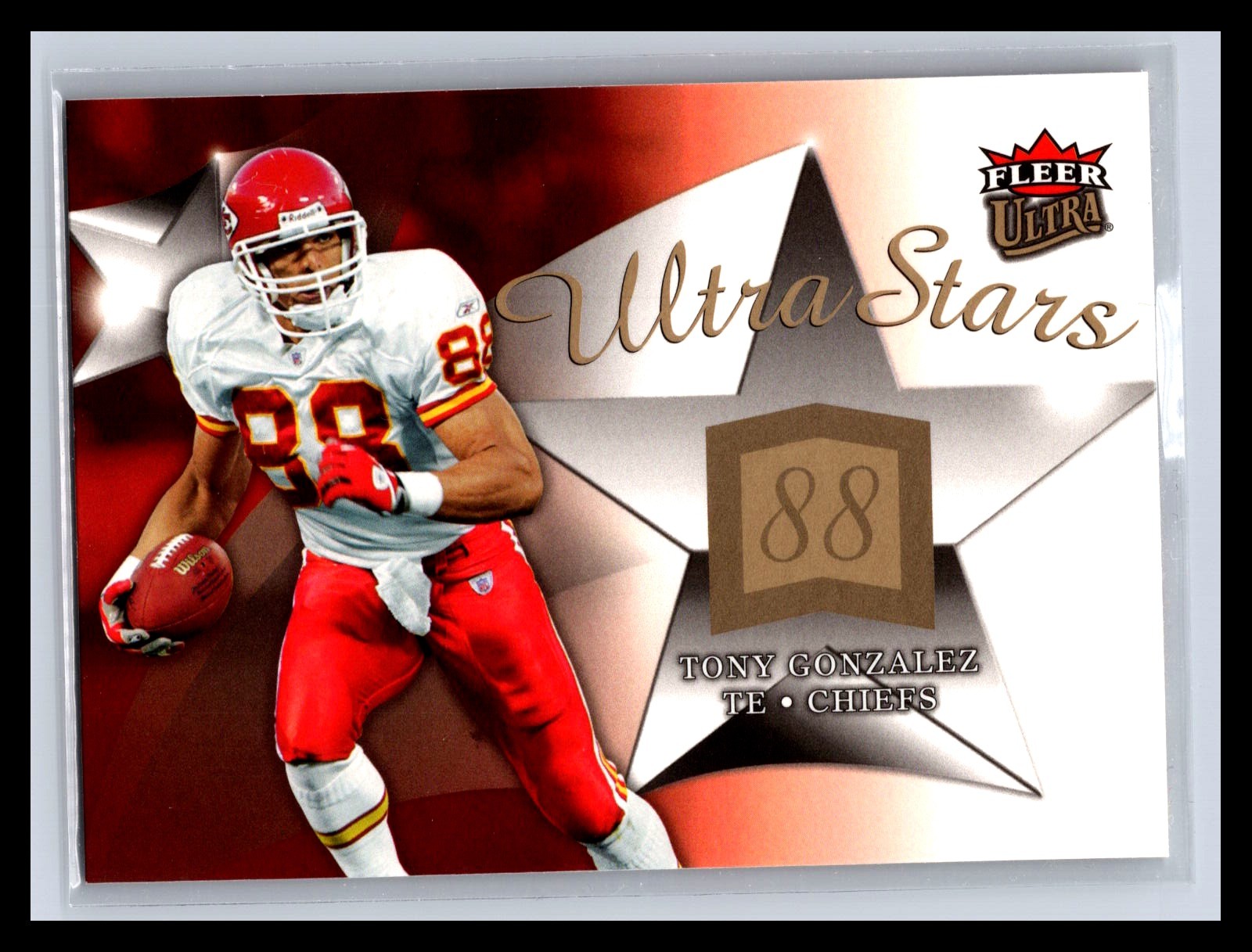 2006 Fleer Ultra #US-TG Tony Gonzalez Ultra Stars Kansas City Chiefs