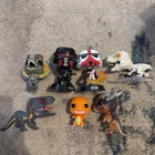 Lot Of 7 Funko Pop Figures - Star Wars - Pokemon - Jurassic World  - Loose