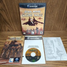 Star Wars: The Clone Wars Nintendo Gamecube CIB Authentic Rare Working 