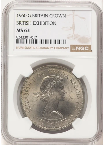 1960 Elizabeth II Crown — photo from the most recent tracked eBay sale