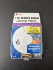 Kidde Nighthawk Smoke & Carbon Monoxide Voice Alarm KN-COSM-B No Wiring Required