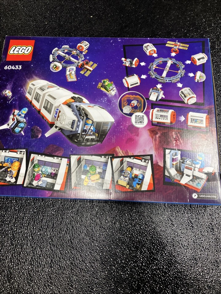 LEGO CITY: Modular Space Station (60433), Sealed Box, But With Box Wear ...