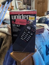 COLLECTOR RADIO-UNIDEN BEARCAT 10 CHANNEL BC55XLT UNIDEN 55 XLT ANALOG SCANNER