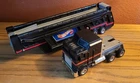 Vintage 1986 Hot Wheels Semi Truck Car Carrier Case Mattel. Good Condition.