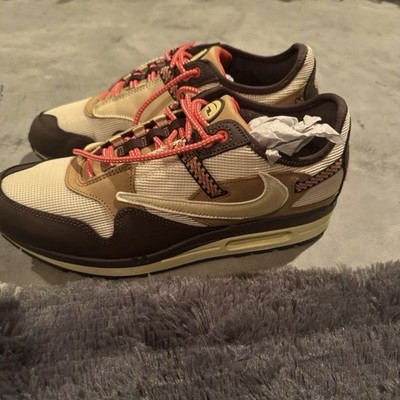 Size 11.5 - Nike Air Max 1 x Travis Scott Low Baroque Brown