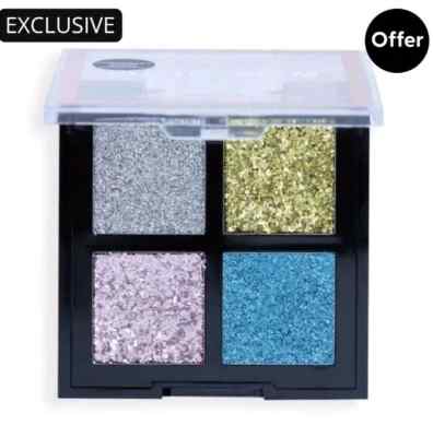 Revolution Artist Collection Glitter Balm Face Palette 1,4g 
