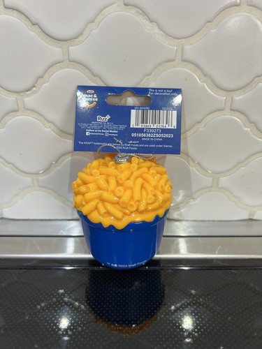 Kraft Macaroni & Cheese 2023 Neu Mac & Cheese Weihnachtsschmuck. Tolle Deko - Bild 2 von 2