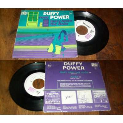DUFFY POWER - Mary Open The Door Rare French PS 7' Blues Folk Prog 1969