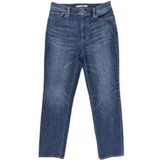 Lands' End Skinny Jeans Women Size 10 Inseam 27" High-Rise W92