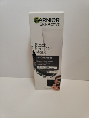 Garnier SkinActive Black Peel-Off Facial Mask W/ Charcoal -1.7oz