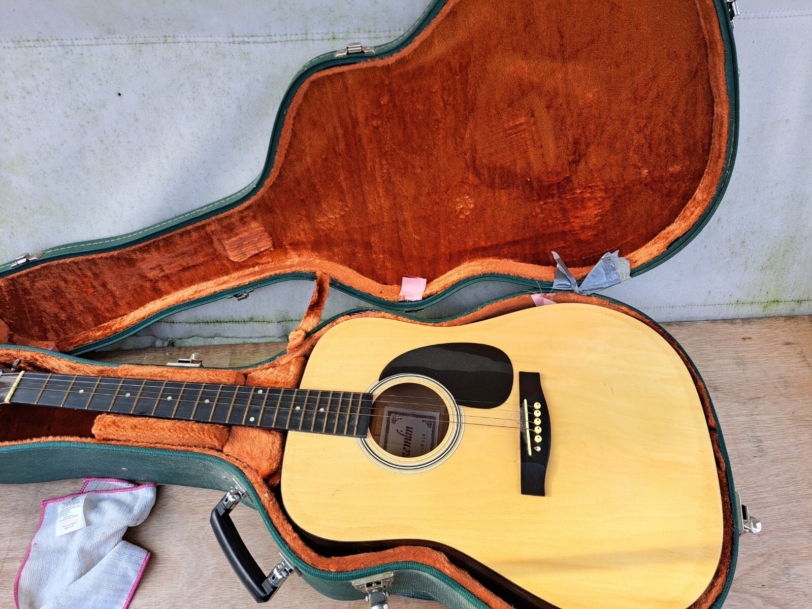 Retro, Gremlin DRW42N Acoustic Guitar With Hard Case. eBay