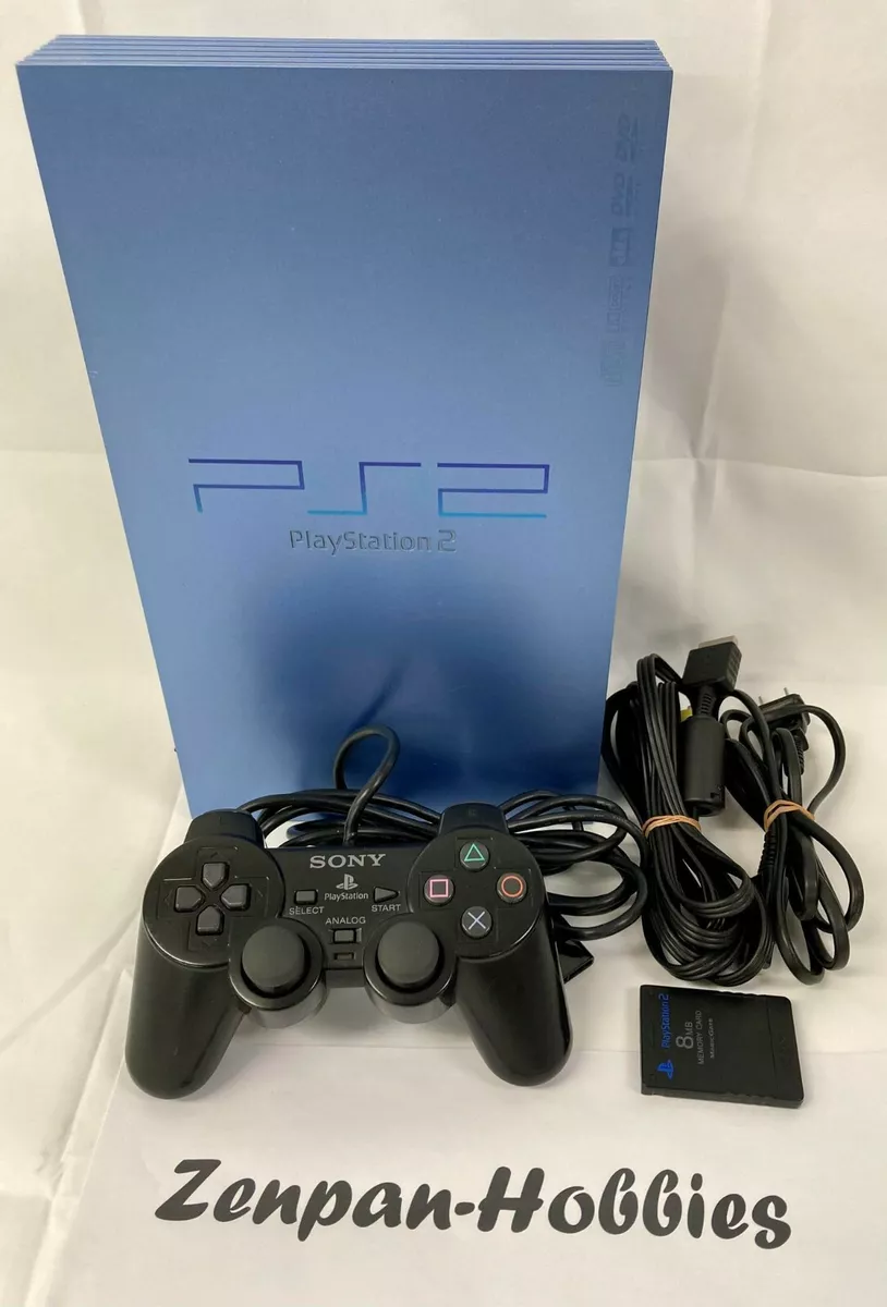 Sony PlayStation 2 PS2 Silver Slim Game Console Full BOX NTSC-Japan Fast  Ship