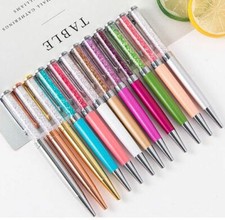 Crystalline Ballpoint Pen Made With Swarovski Crystal Elements Liquid Glitter UK
