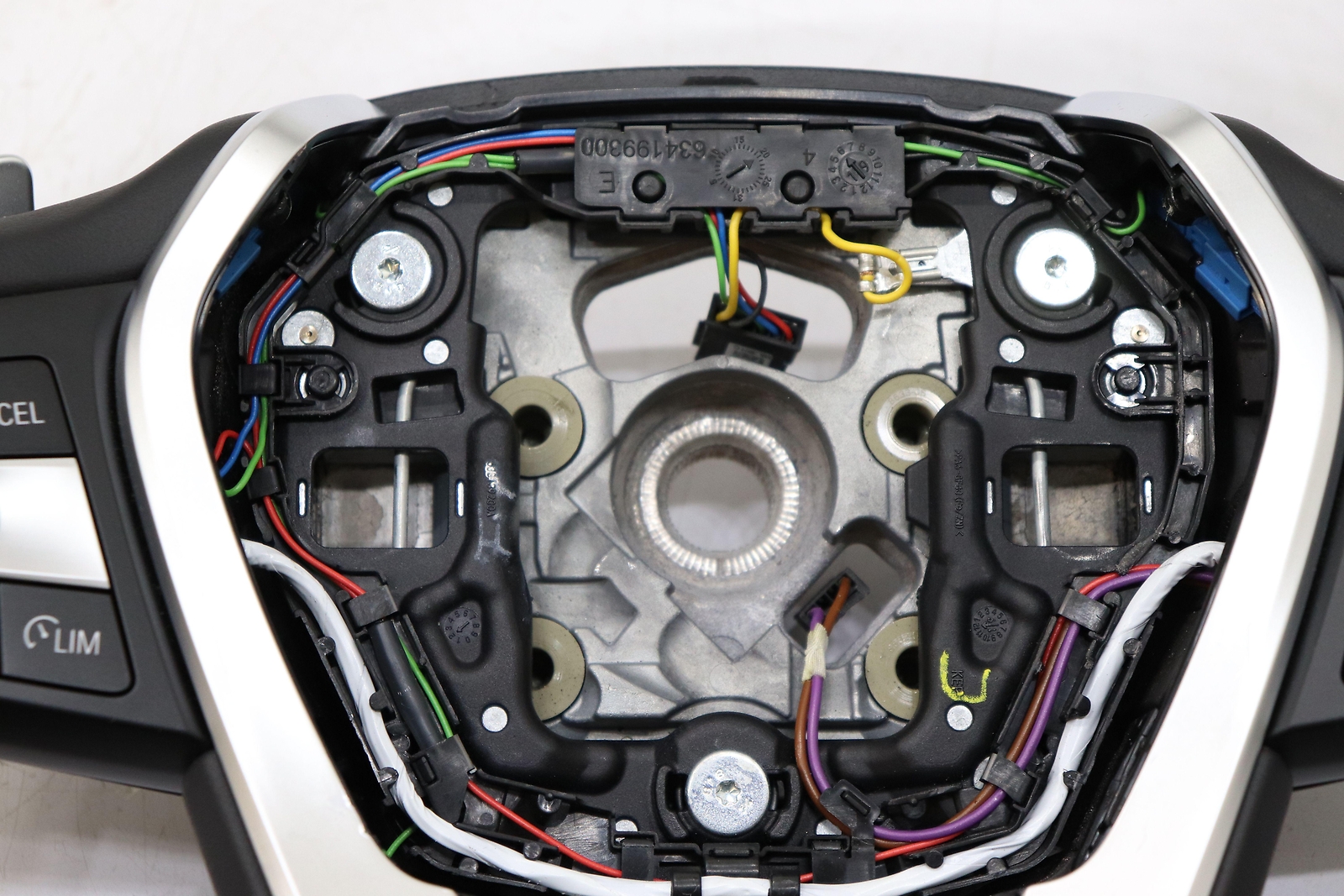 2019 2023 BMW X5 STEERING WHEEL W/ SWITCH BUTTONS LEATHER OEM eBay