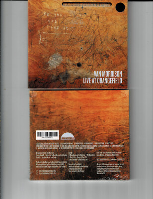 VAN MORRISON -LIVE AT ORANGEFIELD: BE JUST & FEAR NOT  (CD 2024) NEW *16 TRACKS*