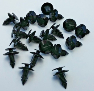 20 New Interior Door Trim Plastic Panel Retainers Clips Fits Jeep AMC GM NOS 373