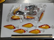 Lot of 40 Flash Spoons 1.5 oz. - Mango Minnow - Salwater/Freshwater - 4" - Bulk!