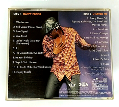 CD) R. Kelly – Happy People / U Saved Me, 2CD, Album, EX, BVCQ