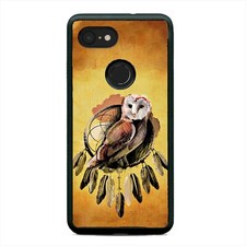 Dreamcatcher Native American Owl Amulet Case Cover For Google Pixel 3 3XL 2XL