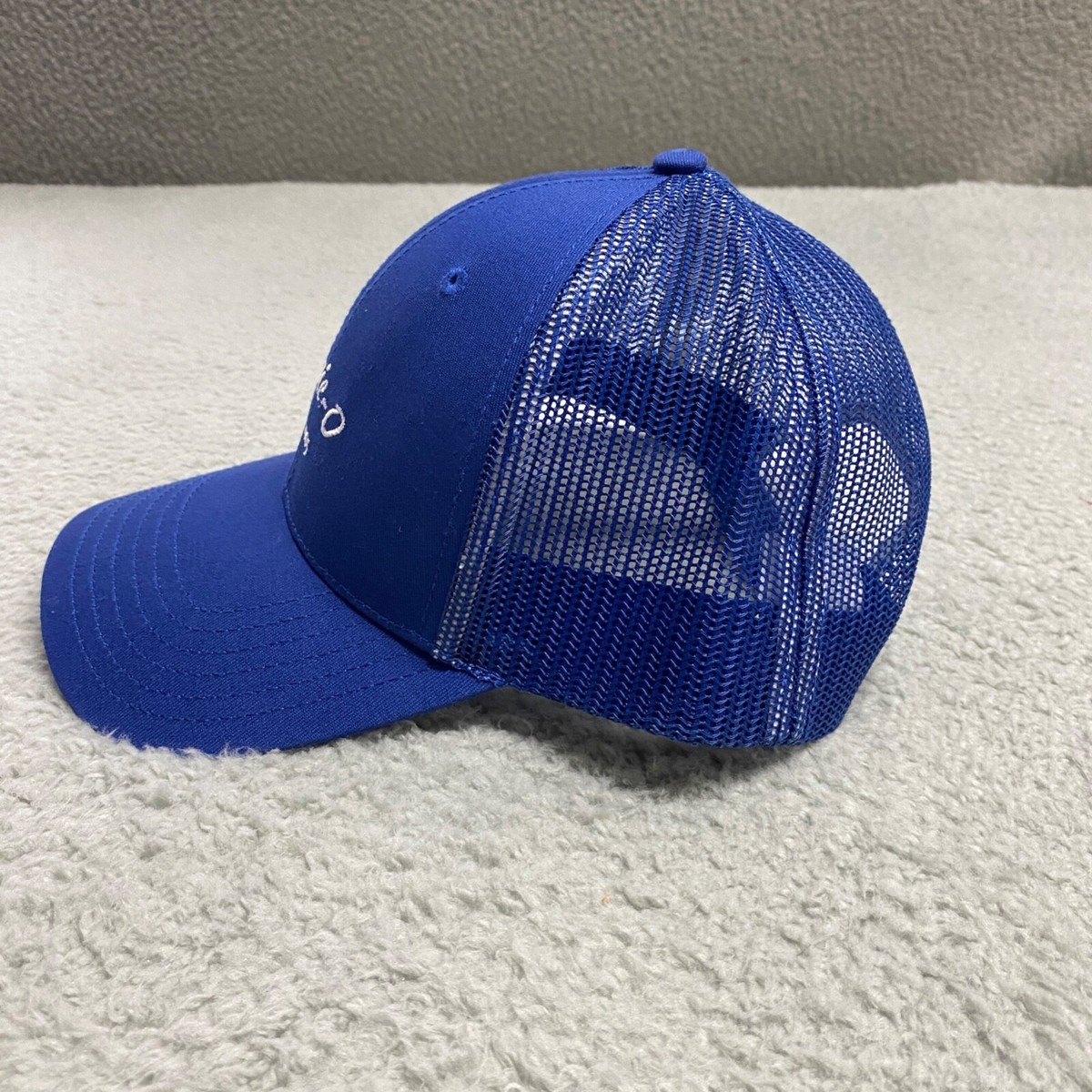 Johnnie O Hat Cap Snap One Size Blue Baseball Golf Golfer Snapback