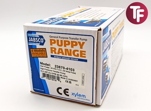 Jabsco 23670-4103 Junior Puppy Self-Priming Pump 24 Volt - 15 LPM - Picture 13 of 14